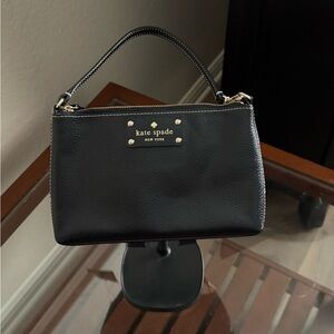 NWT Kate Spade Black Lindt Wellesley Convert-able Wristlet